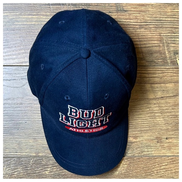Vintage Bud Light Athletics Hat - Picture 4 of 7